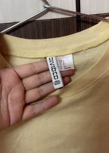 H&amp;m Basic Crop Tee
