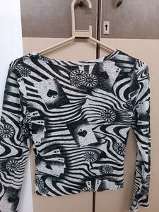 Y2k Mesh Top