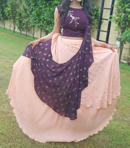 indo Westdrn Type Lehenga