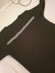 Women Black Full Sleeve Top