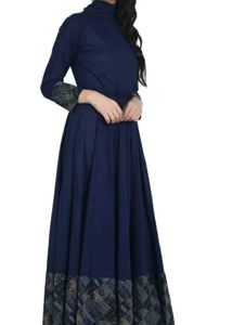High Neck Maxi Dress