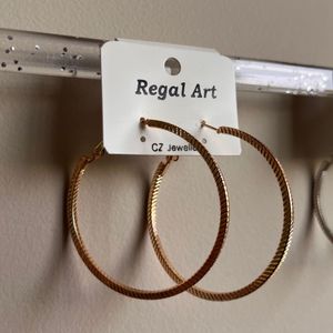 Hoop Earrings - Set of 2 Pairs