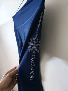 Blue Gym Leggings