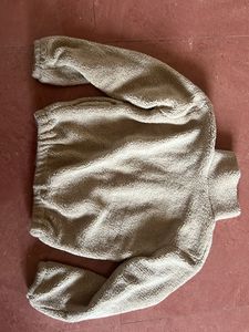 Fleece Teddy Brown Zip-Up Jacket