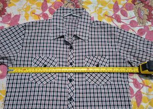 Stylish women’s checkered shirt