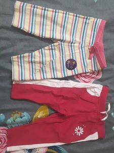 Cute Girls' Pants And Tshirt Set