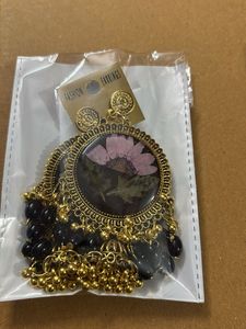 Resin fancy party wear Floral Earrings - only 1 pa