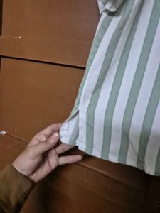 Striped Short Sleeve Top