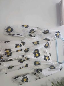 Daisy Print Dress