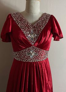 Red carpet dress
