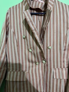 Striped Blazer