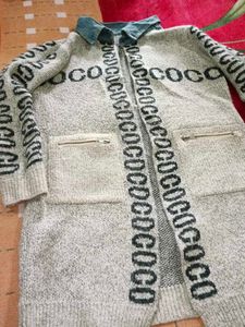 Coco Print Knit Cardigan