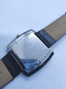 Vintage Seiko Silver Grid Watch