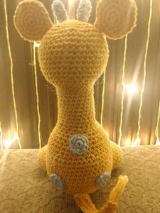 Crocheted Giraffe Toy