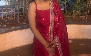 Elegant Red Kurta Set