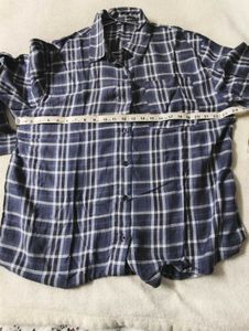 Boyfriend Shirt In Classic Blue Checks