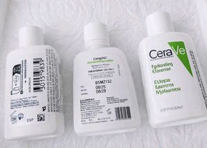 CeraVe &amp; Cetaphil Travel Lotions combo of 3