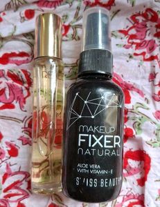 Renee Perfume & Swiss Beauty Makeup Fixer✨️💌💖