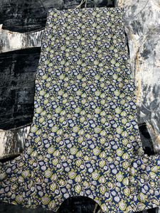 Floral Print Women's Kurta with pajama