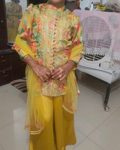 Girls Suit Dupatta And Plazzo 30 No