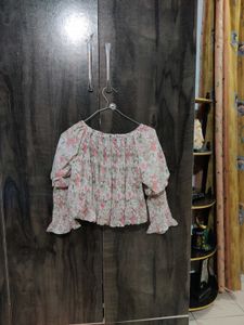 Floral Off-Shoulder Top