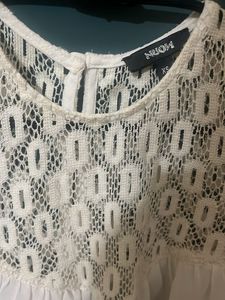Lace detail top