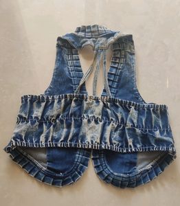 3 Pcs. Denim Jeans, Koti, Top