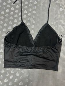 Black Halter Top