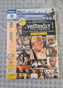 Moserbaer 2 Hindi movie DVDs A Wednesday &amp; Shaurya