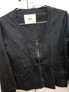 Black Zip-Up Jacket