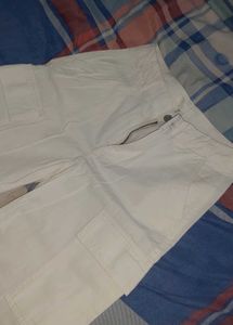 H&amp;M White Cargo