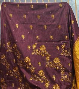 Simple And Elegant Beautiful Saree 💜