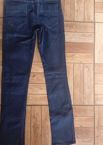 Dark Blue Denim Jeans