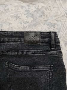 CHARCOAL BOOTCUT JEANS