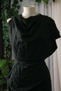 Elegant Black Mini Dress