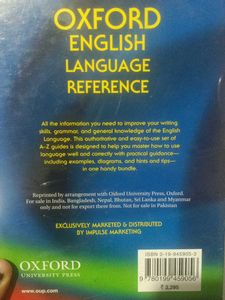 Oxford English Language Reference Book