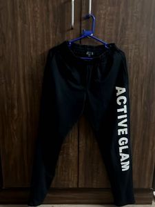 Active Glam Black Joggers