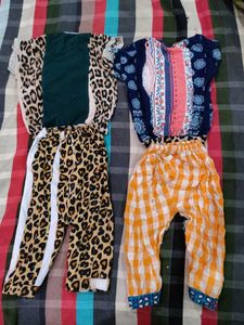 Pack Of 2 Baby Girl Dress Set..