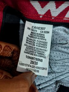 Wrangler Men 29/30 Work Pants Flex Nylon Cargo