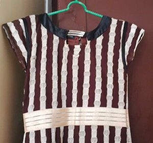 Striped Bodycon Maxi dress