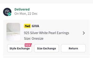 Giva Pearl Stud Earrings