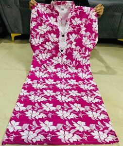 Floral Print Women's Kurta Set