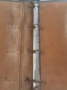 Brown Leather Folder/File