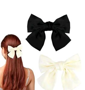 Black &amp; White Bow Set - 2 Pack💗🎀🌷✨️