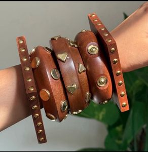 Wooden Bangle Set