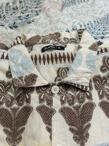 Patterned Long Sleeve Shirt