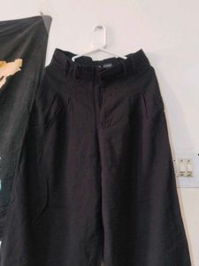 Black zara Formal Pants