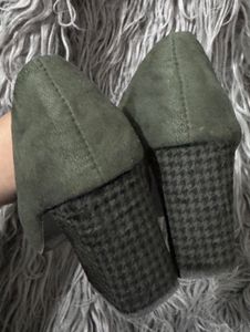 Olive Green Heels