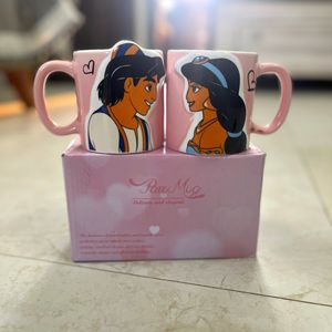 Aladdin & Jasmine Couple Mug Set
