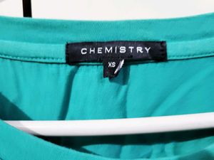 CHEMISTRY TEAL FULL SLEEVES TSHIRT
